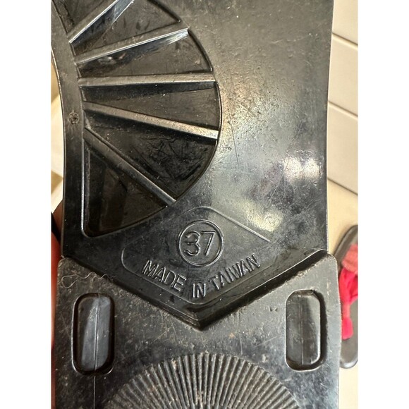 Ted Baker London Black Luzzi Bow T Bar Jelly Flip Flop Sandals EU37 US 6.5 - Picture 8 of 8